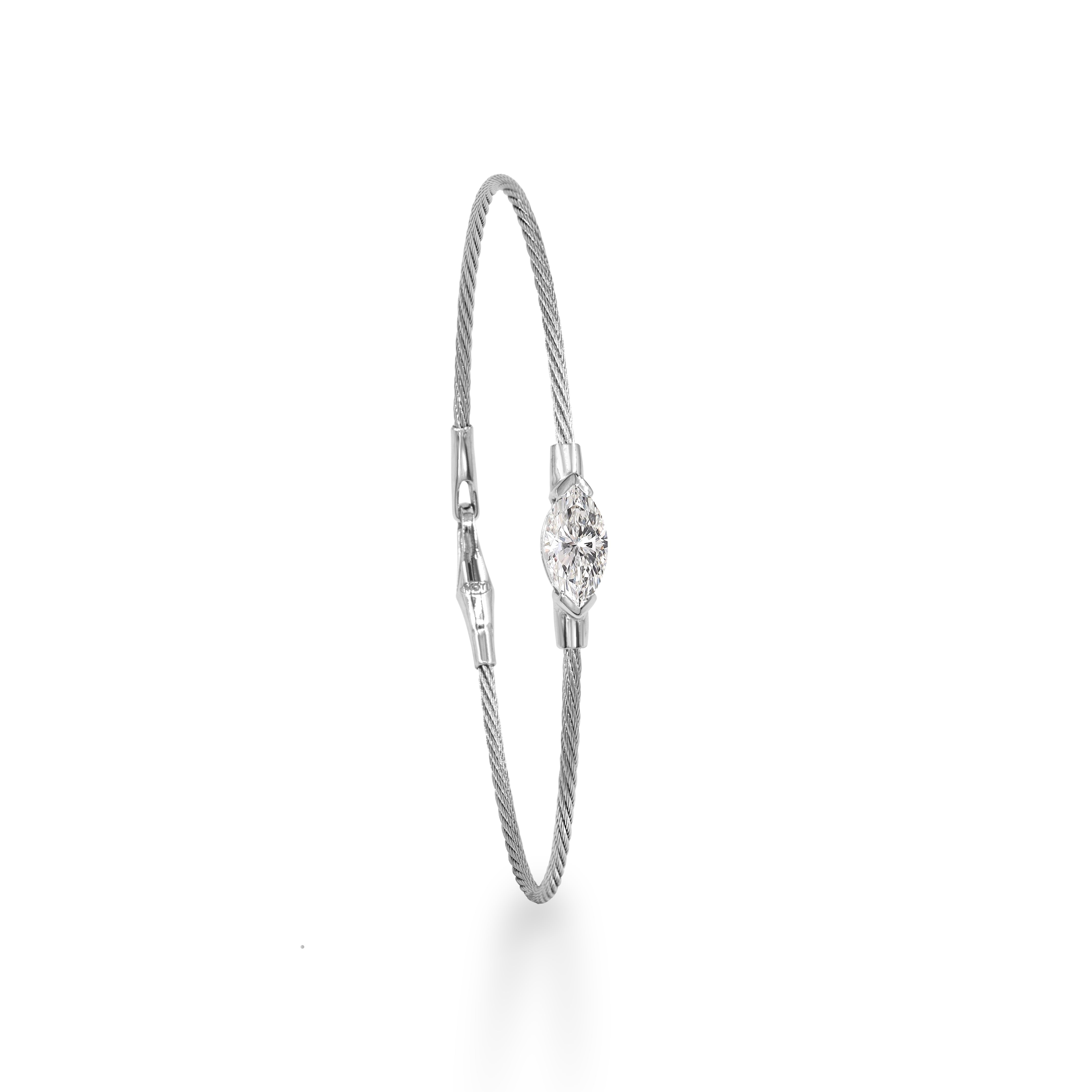 14K Bracelet 1ct