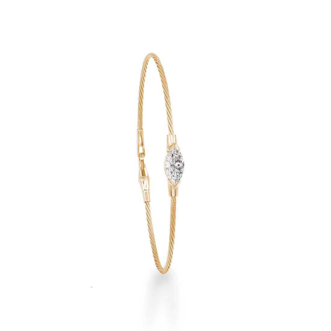14K Bracelet 1ct
