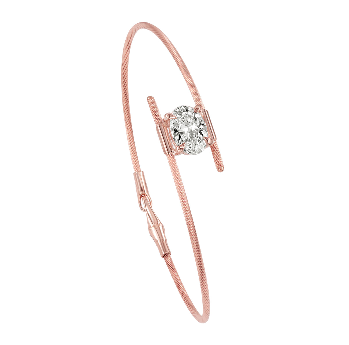 14K Lumina Bracelet 2ct Oval