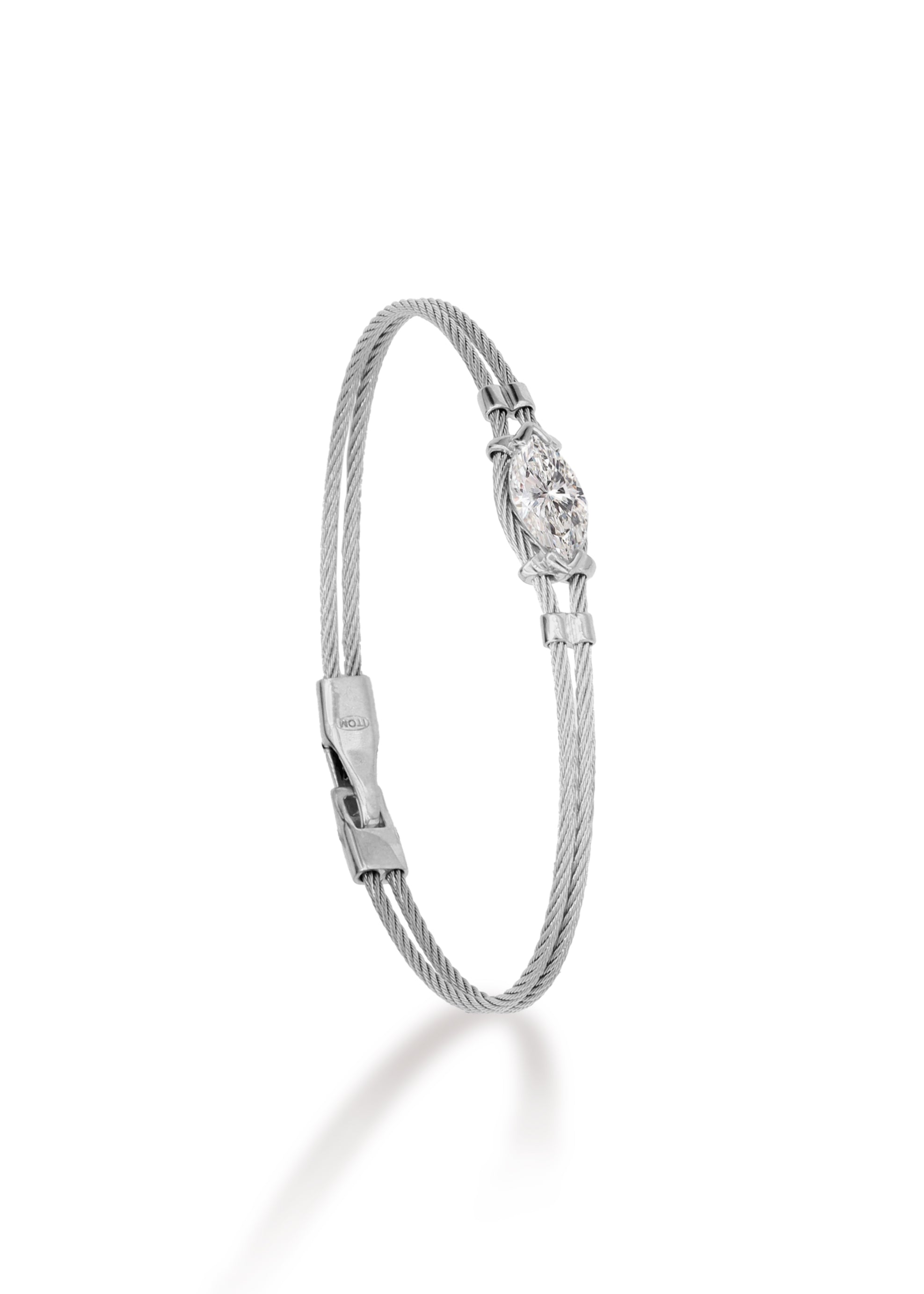 14K Double Bracelet 2ct