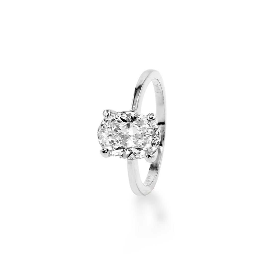 14K Oval 2ct Ring