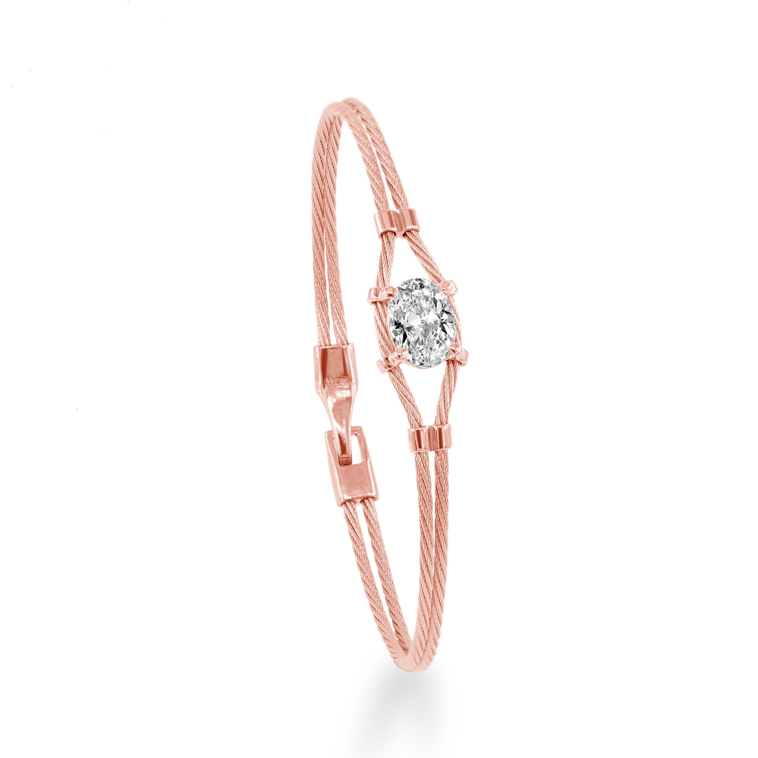 14K Double Oval 2ct