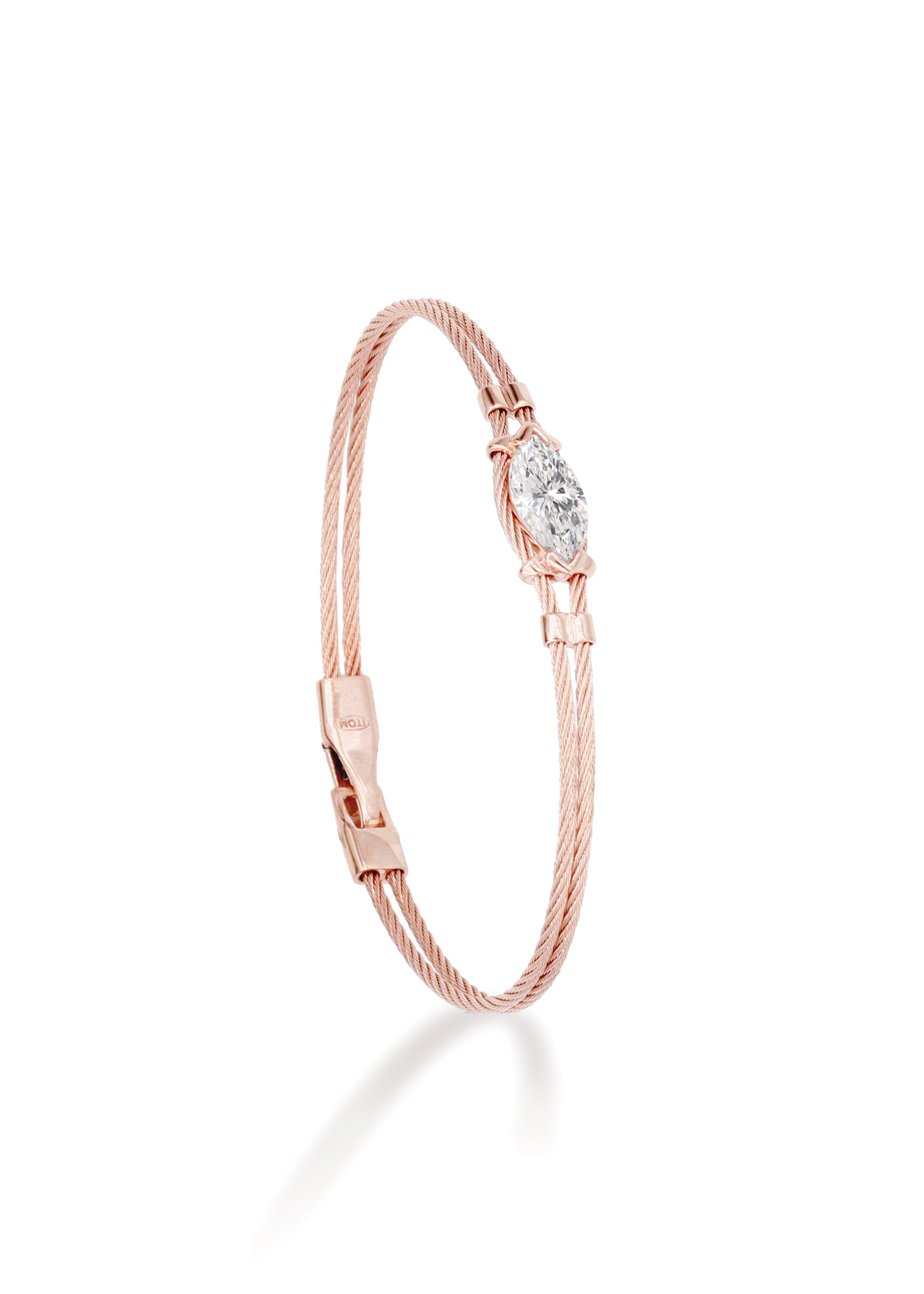 14K Double Bracelet 2ct