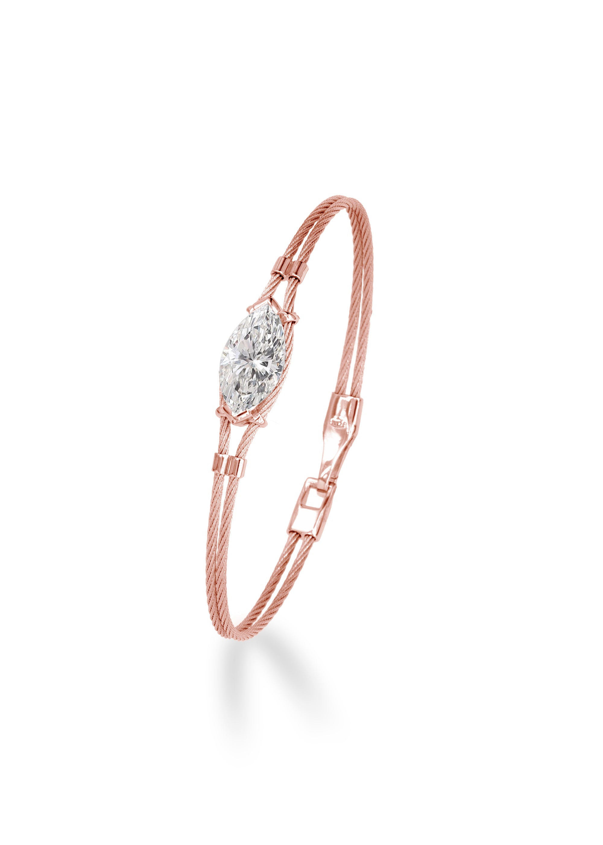 14k Double Bracelet 5ct